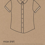 Max Shirt Paper Pattern by Two Stitches