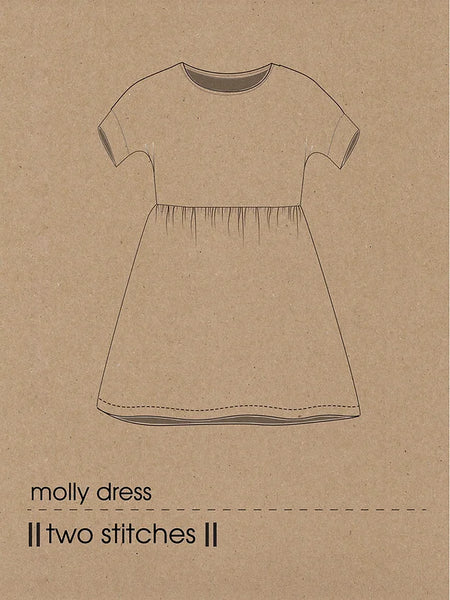 Molly Dress Paper Pattern by Two Stitches