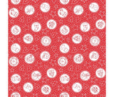 Mandy Shaw Redwork Christmas Fabric