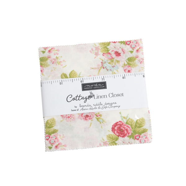 Cottage Linen Closet Charm Pack by Moda