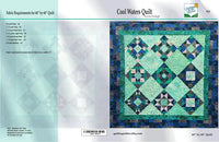 Cool Waters Quilt Pattern by Quilting in the Valley
