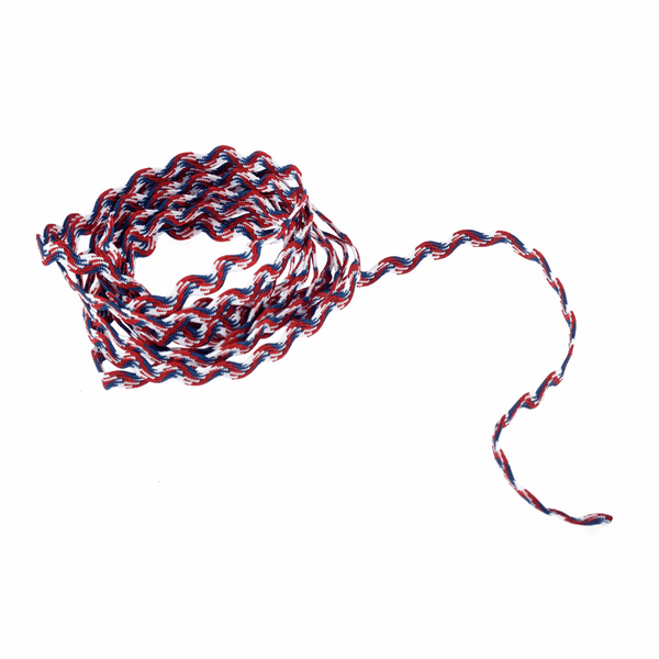 Red, White and Blue Ric Rac